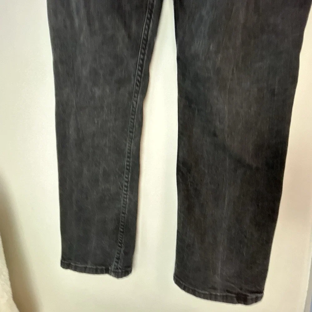 Levi's 502 Denim Black Jeans 38X30‎ Mens